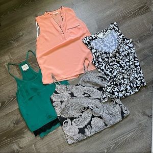 LOT of 4 tank tops